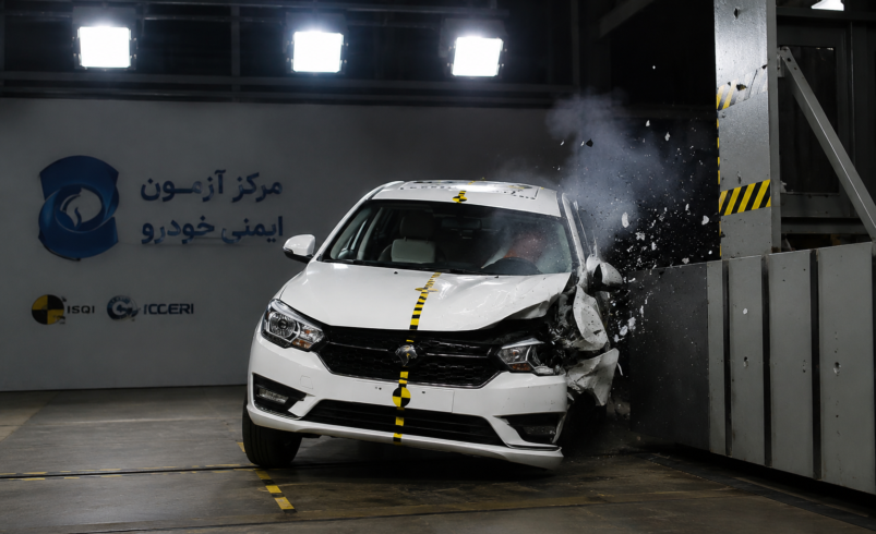 فناوری تست تصادف خودرو