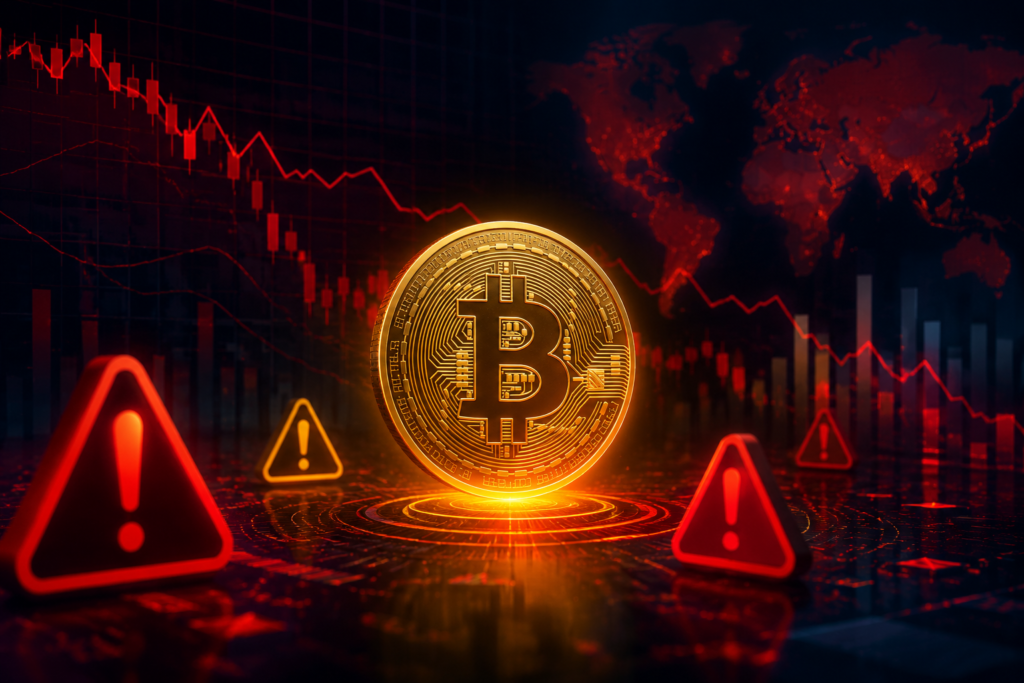 ۳ سیگنال هشداردهنده بیت کوین در بازار کریپتو