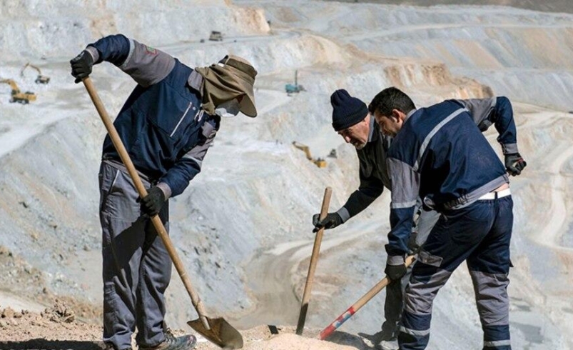 اشتغال معادن در معدن روباز ایران